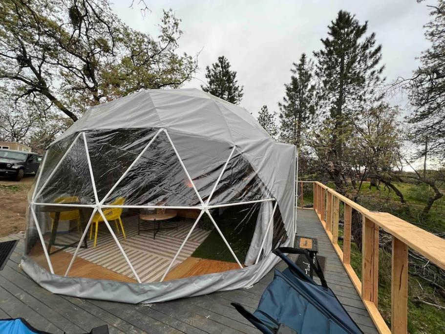Enchanted Forest Dome ,10-15 Minutes To Kings Canyons-New Pellet Stove For Cozy Warm Nights Dunlap エクステリア 写真